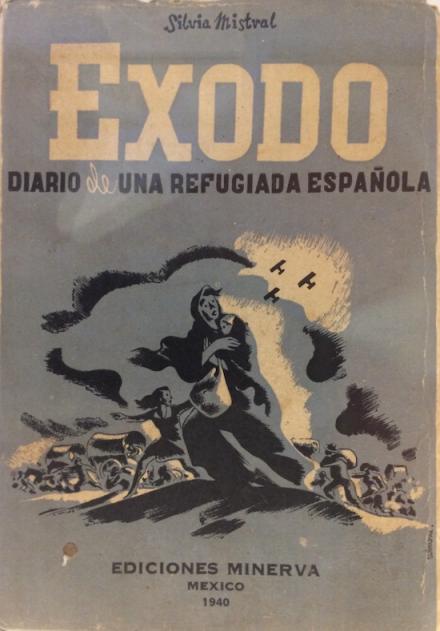 Portada de la primera edición de 'Éxodo', de Silvia Mistral. 