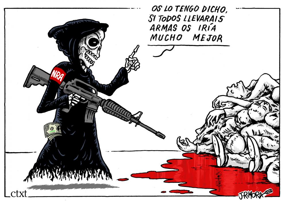 <p>El J.R. Mora de hoy: Si todos lleváramos armas</p>