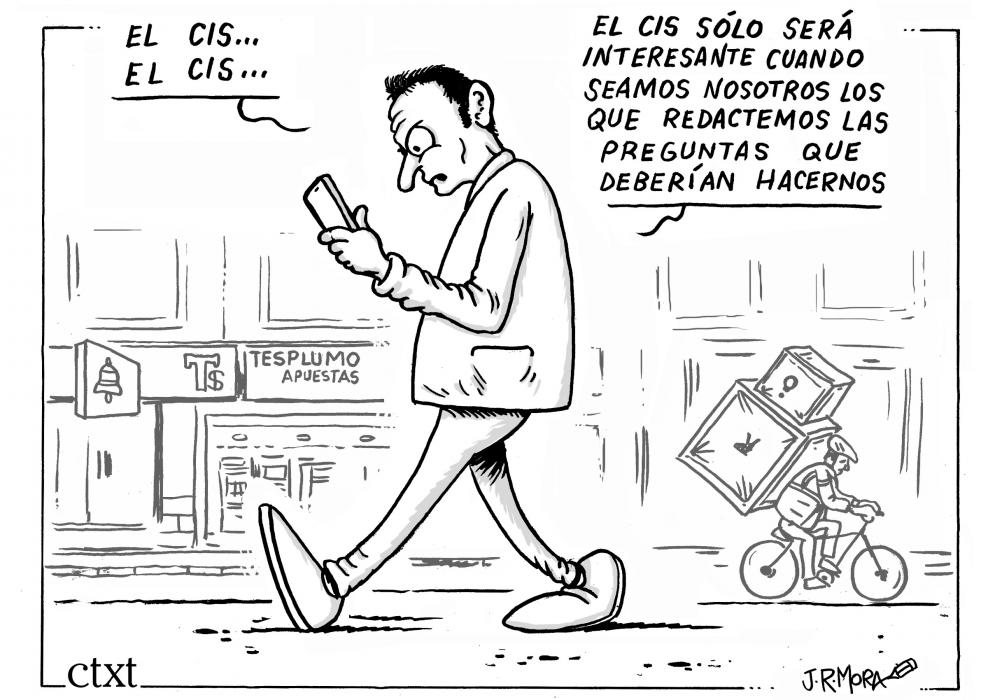 <p>El J.R. Mora de hoy: Sobre el interés del CIS</p>