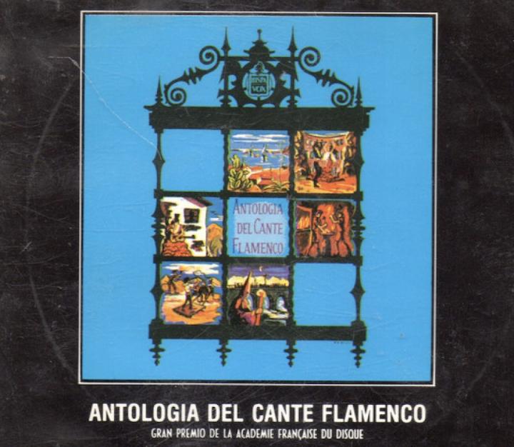Portada del disco Antología del cante flamenco.