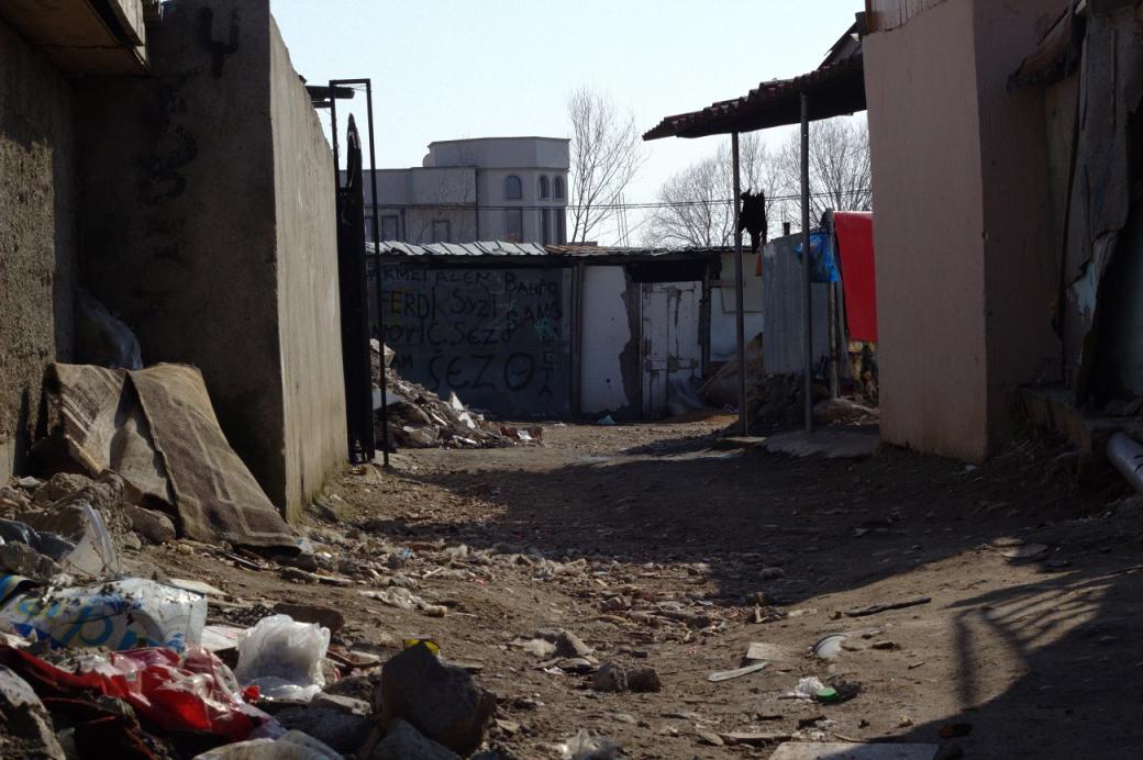 El 25% de los roma en Macedonia viven en infraviviendas. /G.H.