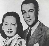 Juscelino Kubitschek con su esposa Sarah Gomes de Lemos.