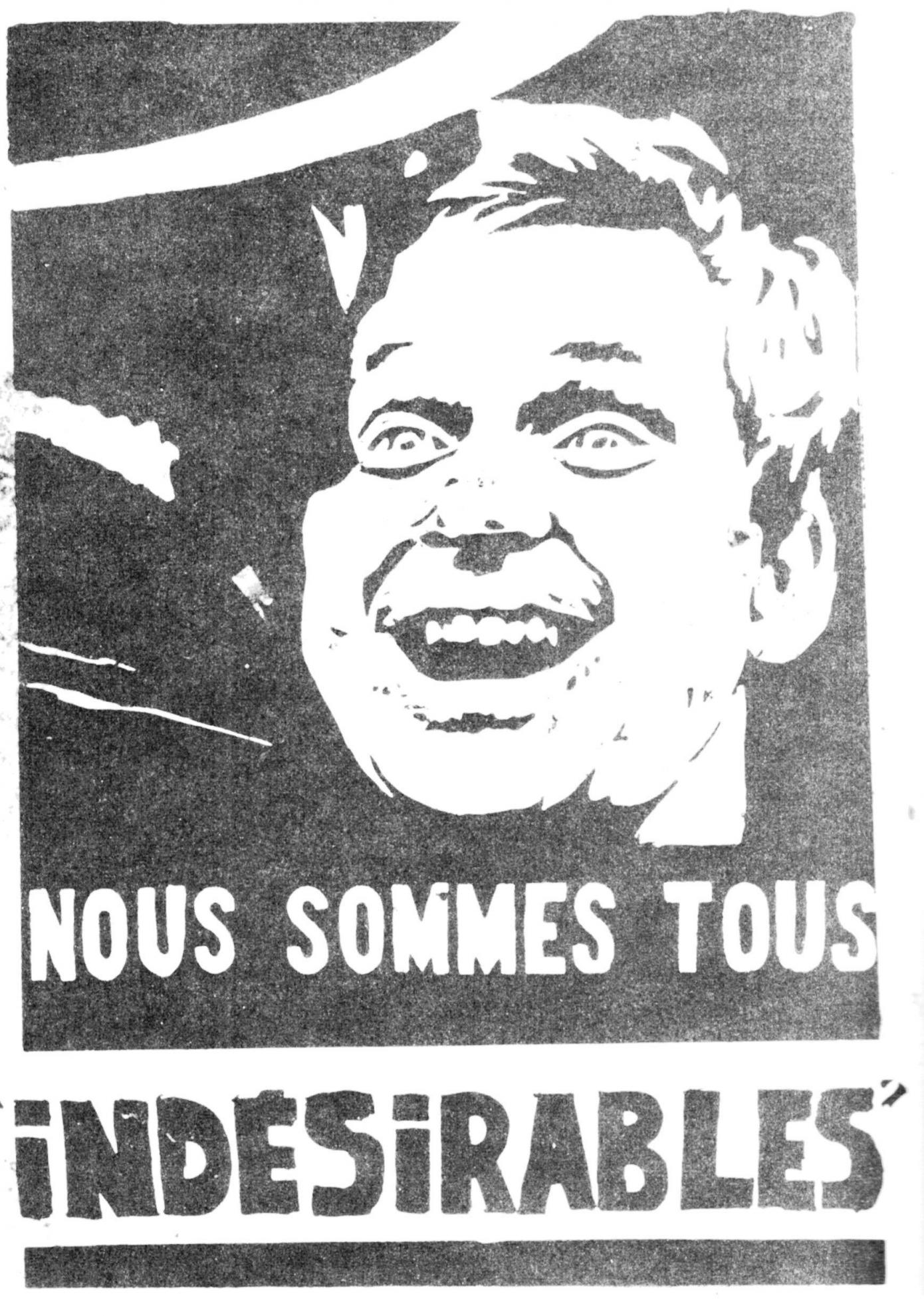 Cartel con uno de los eslogans más famosos de Mayo del 68