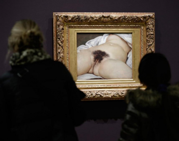 El origen del mundo (Gustave Courbet, Museo de Orsay, París)