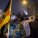 Manifestación anti-islamista, el pasado 5 de enero, en Berlín.