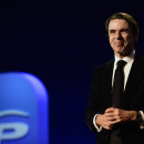  José María Aznar el pasado enero durante la convención anual del Partido Popular en Madrid. (: JAVIER SORIANO)