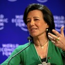 <p>Ana Patricia Botin, presidente del Grupo Santander, durante el Foro Económico Mundial de Davos, en 2009.</p> (: Remy Steinegger)