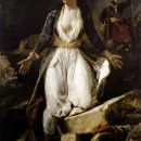 <p>Grecia expirante entre las ruinas de Missolonghi, por Eugène Delacroix.</p>