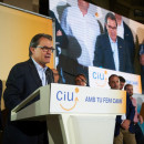 <p>Artur Mas durante la noche electoral del 24 de mayo.</p>