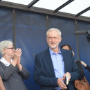 <p>Jeremy Corbyn, segundos antes de dar su primer discurso como líder laborista, en Londres, el 12 de septiembre.</p>