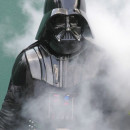 <p> Darth Vader, personaje de la película <em>La guerra de las galaxias .</em></p>