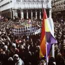 <p>Imagen de la manifestación convocada por Podemos el pasado 31 de enero, en la Puerta del Sol de Madrid.</p>