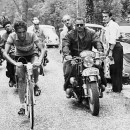 <p>Imagen tomada de un vídeo de Francisco Martín Bahamontes durante el Tour de Francia de 1959.</p>