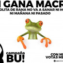 <p>Cartel en contra de la campaña contra Mauricio Macri, candidato a la presidencia.</p>