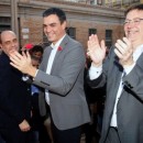 <p>El líder del PSOE, Pedro Sánchez, en el mitin del 17 de diciembre en Alicante. </p>