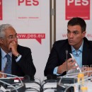 <p>Antonio Costa, primer ministro de Portugal, y Pedro Sánchez, secretario general del PSOE.</p>
