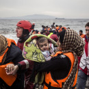 <p>Llegada a Lesbos (Grecia) de refugiados sirios e iraquíes procedentes de Turquía. Marzo de 2016. </p>