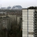 <p>Ucrania. La ciudad abandonada de Prypiat, construida a menos de 5 km de la explosión. Los 50.000 residentes fueron evacuados de la ciudad el día después del accidente por los altos niveles de radiación.</p> (: Bruno Colaço)