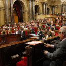 <p>Sesión del Parlament del 1 de junio. La próxima semana tendrán que debatir los Presupuestos. </p>