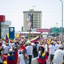 <p>Marcha opositora al gobierno de Maduro en Maracaibo en 2014.</p> (: WIKIPEDIA)