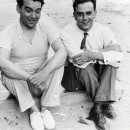 <p>Federico García Lorca y Miguel Pizarro, en 1934.</p>