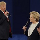 <p>Uno de los momentos del segundo debate entre Trump y Clinton el pasado 9 de octubre.</p>