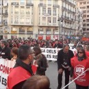 <p>Manifestación contra los recortes en la Ley de Dependencia, en Valencia, en 2012.</p> (: Youtube)