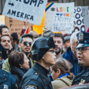 <p>Manifestación de protesta contra Trump en Nueva York el pasado 12 de noviembre.</p>