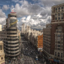<p>Vista de la Gran Vía madrileña, en 2010.</p>