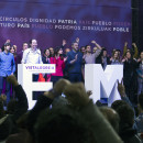 <p>Congreso de Podemos en Vistalegre 2 </p>