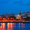 <p>La Habana Vieja de noche.</p>