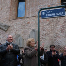 <p>Inauguración de la Plaza de Arturo Barea en Madrid</p>