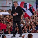 <p>Jean-Luc Mélenchon, en un mitin en Tolouse el pasado 16 de abril.</p>