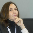 <p>Mariela Castro, durante la entrevista.</p>