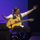 <p>Vicente Amigo, durante la presentación de<em> Memoria de los sentidos</em> en el Teatro Real. </p>