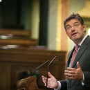 <p>El ministro de Justicia, Rafael Catalá, en una intervención en el Parlamento.</p>