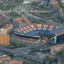 <p>Antigua imagen aérea del Vicente Calderón. </p>