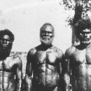 <p><br />Jefe aborigen de la isla de Bathurst, en Australia (1939). </p>