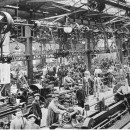 <p>Imagen de uno de los talleres de la Riotinto Company Limited en Huelva, a principios del siglo XX.</p>