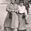 <p>Clara Zetkin y Rosa Luxemburgo, en 1910.</p>