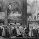 <p>Ceremonia de coronación del Rey Jorge V de Inglaterra (1911)</p>