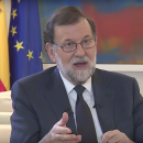 <p>Mariano Rajoy, en una entrevista con la Agencia EFE tras el referéndum del 1 de octubre en Cataluña.</p>