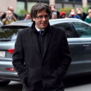 <p>Carles Puigdemont, en Bruselas, antes de entregarse a la justicia belga. </p>