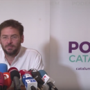 <p>Dante Fachín, exsecretario general de Podemos-Cataluña, durante una de sus últimas ruedas de prensa. 31 de octubre de 2017. </p>