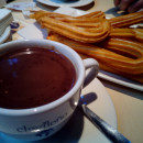 <p>Chocolate con churros.</p>