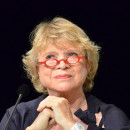 <p>Eva Joly, en un debate en Toulouse</p>