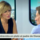 <p>Susana Griso entrevista al padre de Diana Quer en Espejo Público.</p>