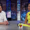 <p>Pablo Motos entrevista a Garbiñe Muguruza en <em>El Hormiguero</em> </p>