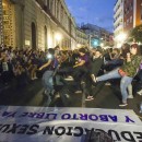 <p>Manifestación en defensa del aborto libre, en septiembre de 2016, en Madrid.</p> (: Manolo Finish)