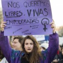 <p>Manifestación del 8M en 2017 (Madrid)</p>